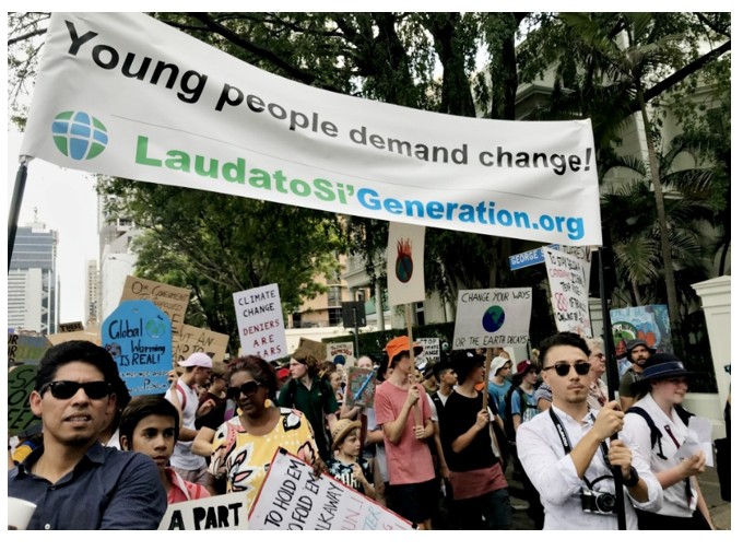 Manifestazione pro LaudatoSì