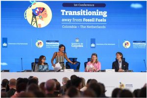 A S. Marta in Colombia: 1' conferenza su "Transitioning away from Fossil Fuel"